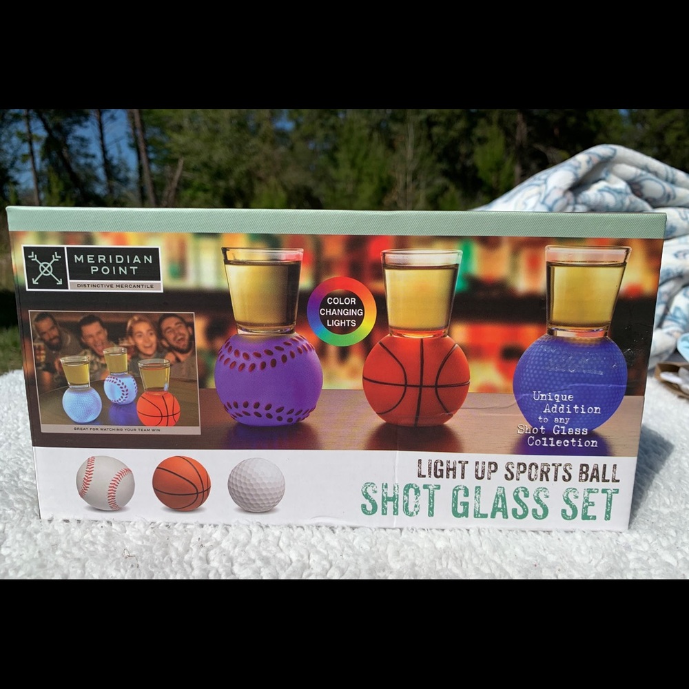 Light up shot glasses